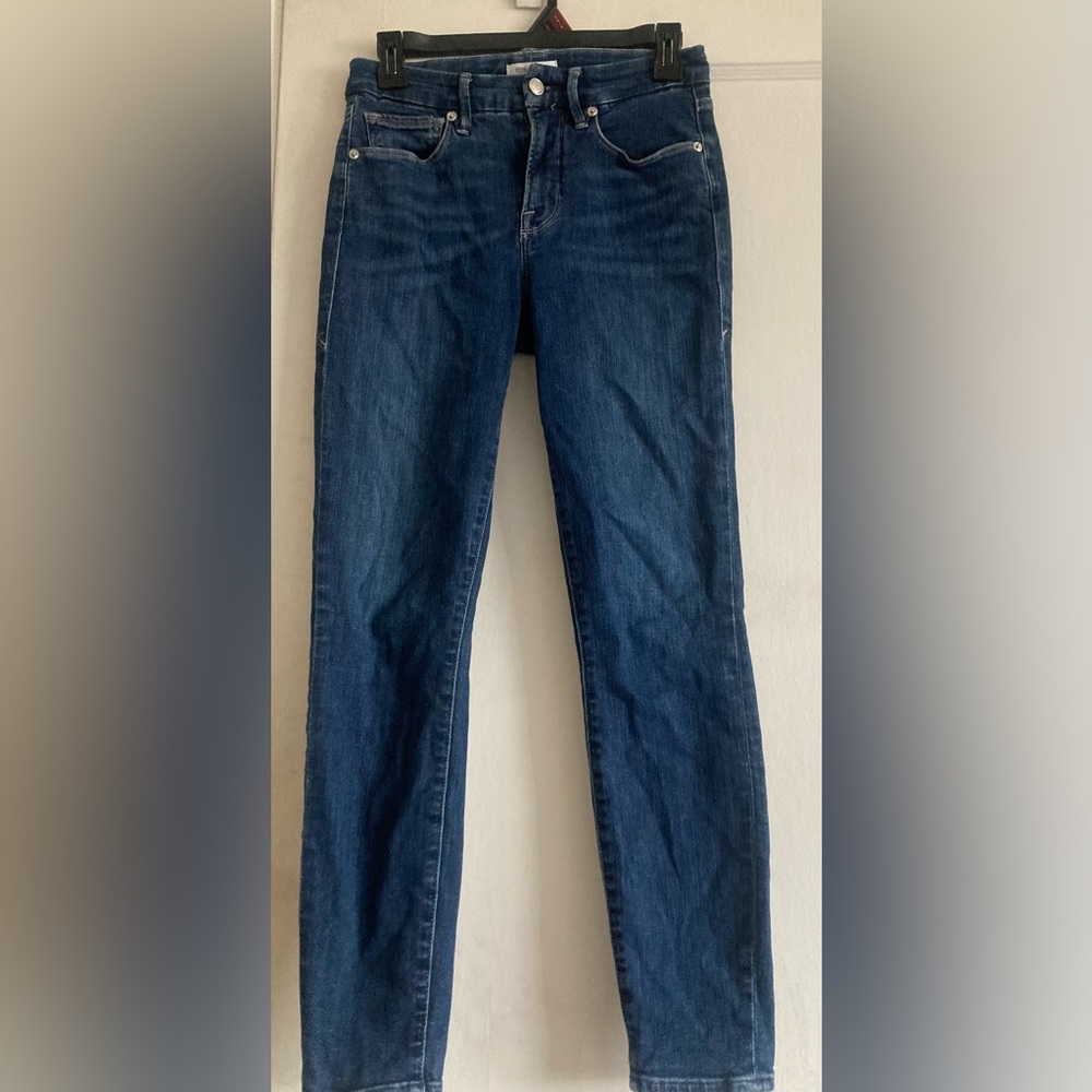 Good American Women's Blue Jeans 26” inseam